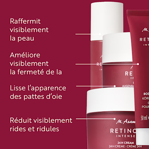 M. Asam RETINOL INTENSE Routine de soins anti-rides en 4 Produits