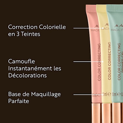 M. Asam MAGIC FINISH Trio de Gels Correcteurs de Couleur