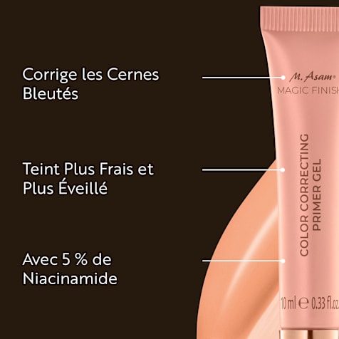 M. Asam MAGIC FINISH Gel correcteur de teint Apricot