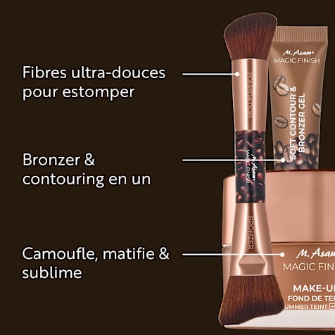 M. Asam MAGIC FINISH Look Summer Teint SPF 30 Coffee Date Edition 3 Produits