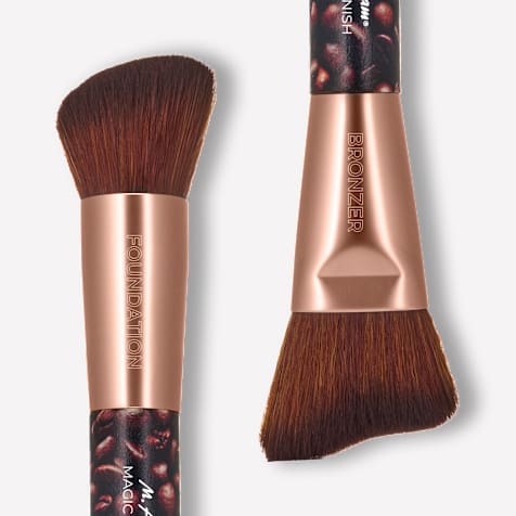 M. Asam MAGIC FINISH 2in1 Bronzer- und Foundation-Pinsel Coffee Date Edition