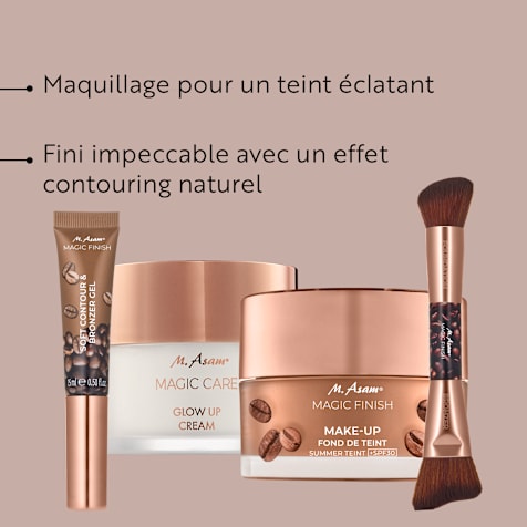 M. Asam MAGIC FINISH Look Summer Teint SPF 30 Coffee Date Edition 4 Produits