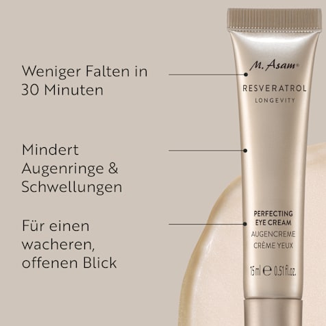 M. Asam RESVERATROL LONGEVITY Perfektionierende Augencreme