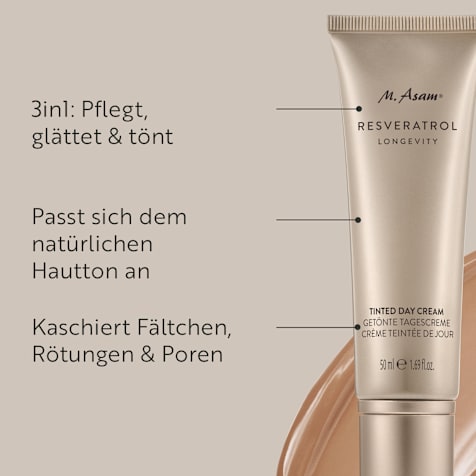 M. Asam RESVERATROL LONGEVITY Getönte Anti-Aging Tagescreme