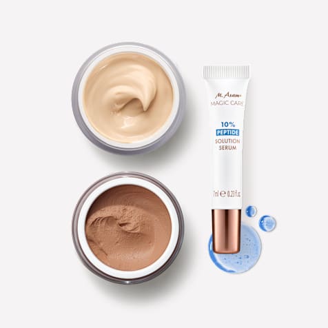 M. Asam MAGIC CARE Teint Geschenkset für ebenmäßige Haut 3-teilig mit Kosmetiktasche Holiday Secret Glam Edition