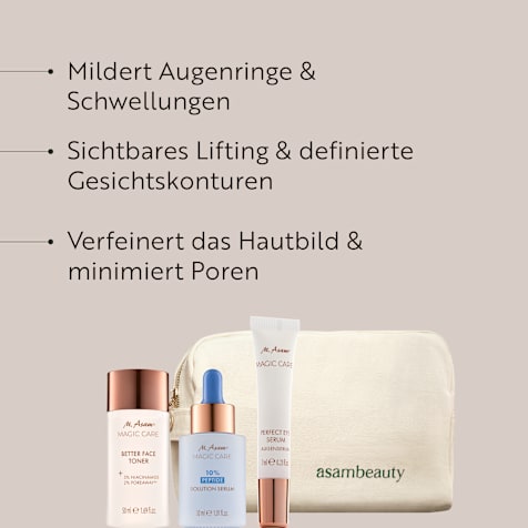 M. Asam MAGIC CARE Optimierende Pflegeroutine für Teint & Augenpartie im Geschenkset 3-teilig mit Kosmetiktasche