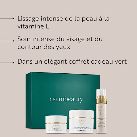 M. Asam Vitamine E Routine de soins lissants à la vitamine E pour la peau 3 Produits