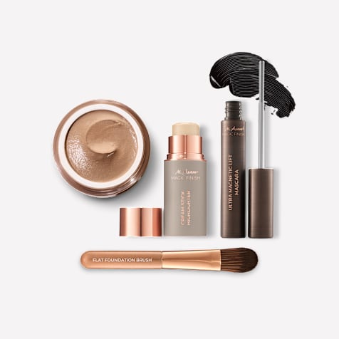 M. Asam MAGIC FINISH Make-up Geschenkset für strahlenden Teint & geliftete Wimpern 4-teilig
