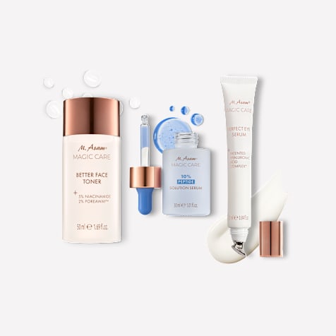M. Asam MAGIC CARE Optimierende Pflegeroutine für Teint & Augenpartie im Geschenkset 3-teilig mit Kosmetiktasche