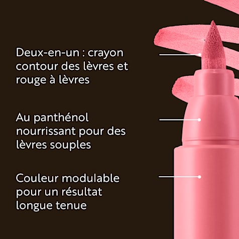 M. Asam MAGIC FINISH Crayon contour des lèvres et rouge à lèvres 2-en-1 Sweet Cherry Holiday Secret Glam Edition