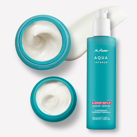 M. Asam AQUA INTENSE Barrier Repair Hautstärkende Pflege Routine 3-teilig