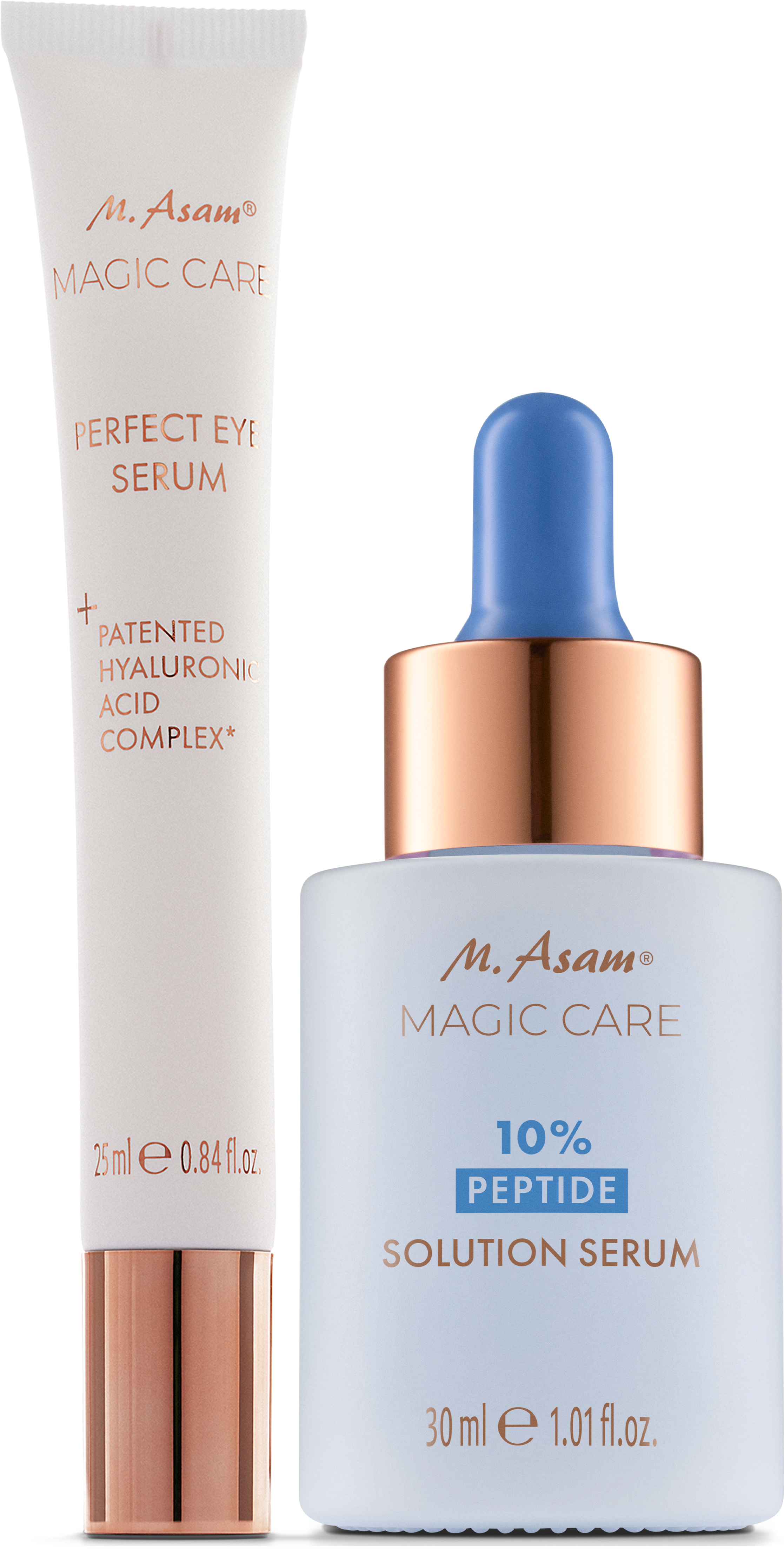 M. Asam MAGIC CARE 10 % Peptide Solution Serum & Perfect Eye Augenserum