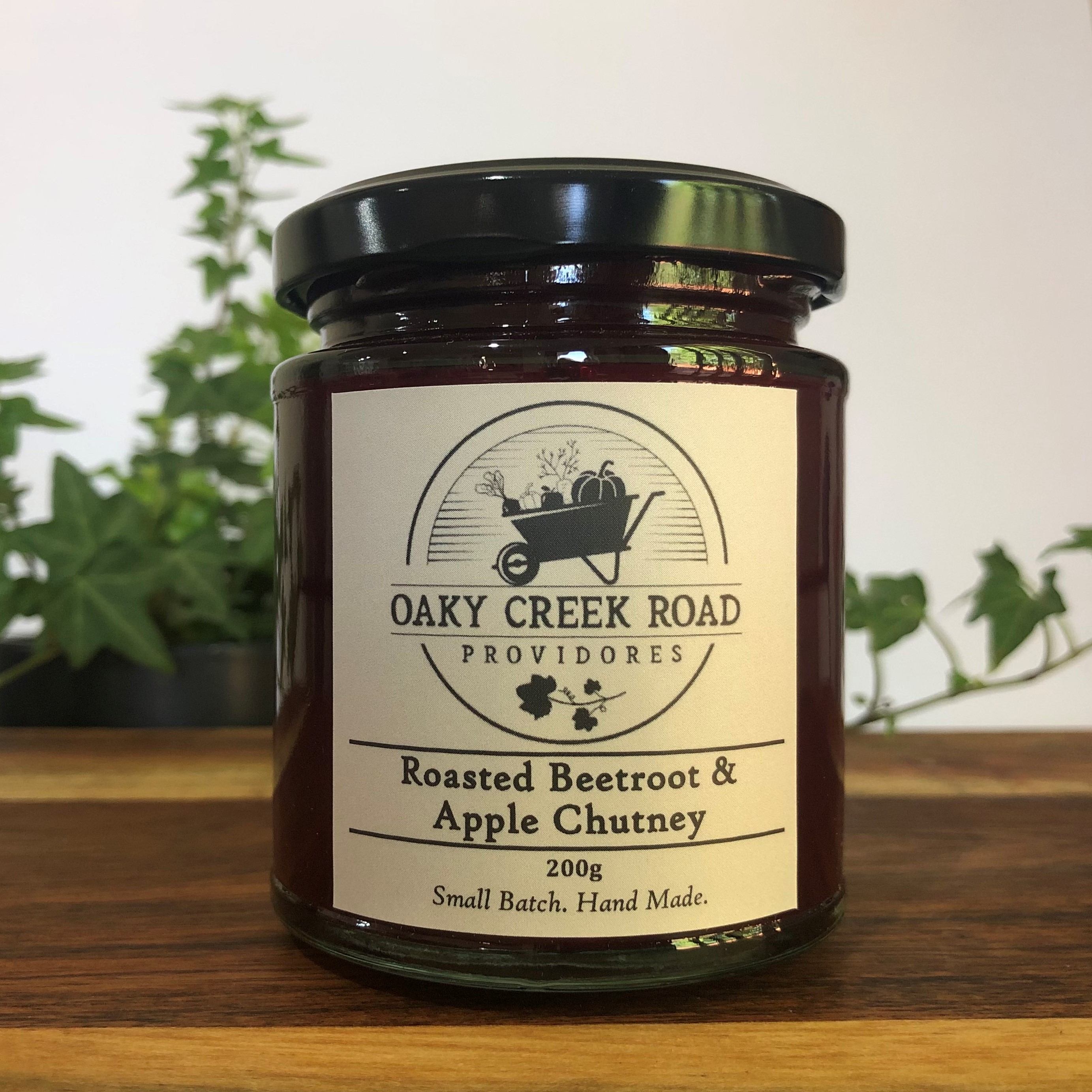 Jar of Roasted Beetroot & Apple Chutney