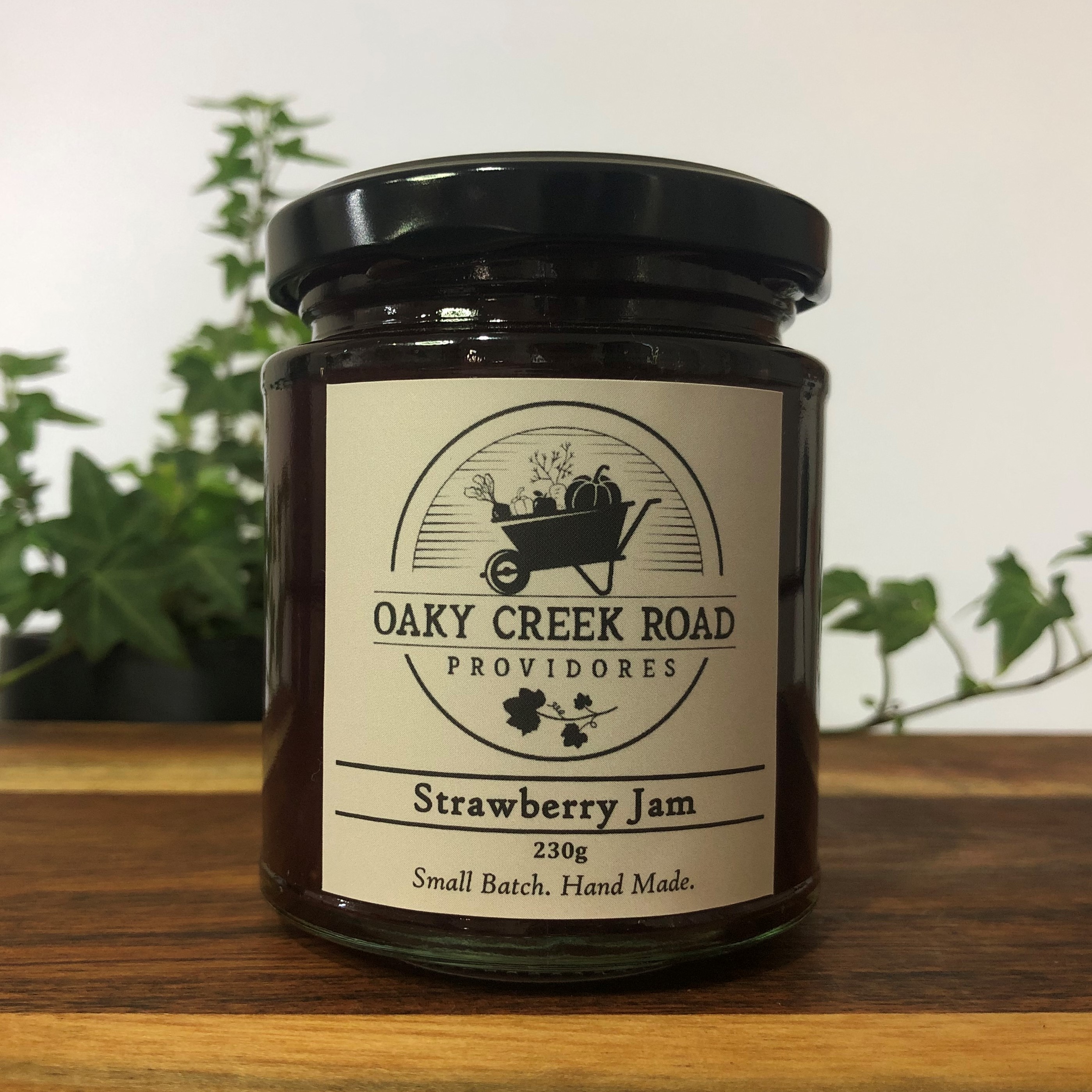 Strawberry Jam from the front