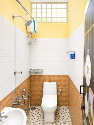 Modern clean bathroom