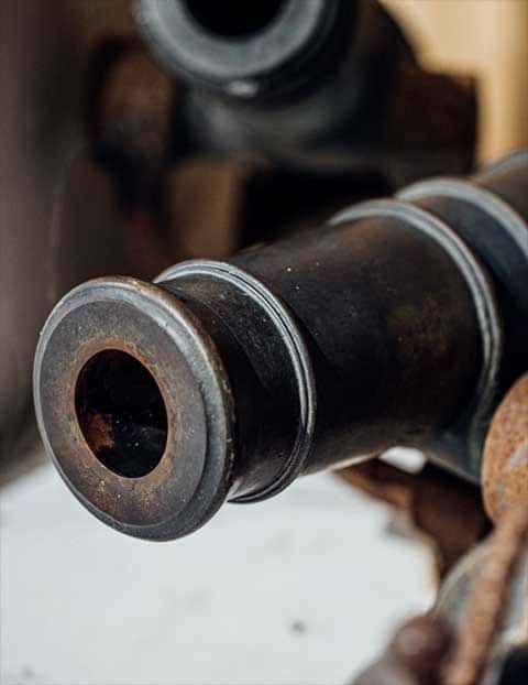 Close up detail of The Peggy