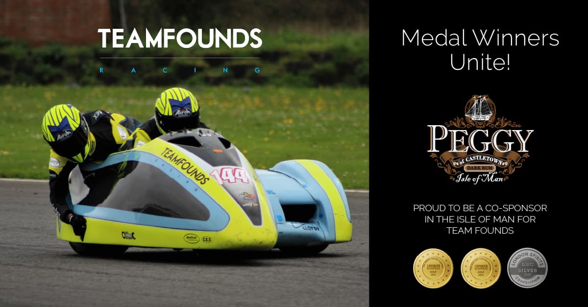 Peggy Sponsors Exciting New Sidecar Pairing at Team Founds - Far Shore ...