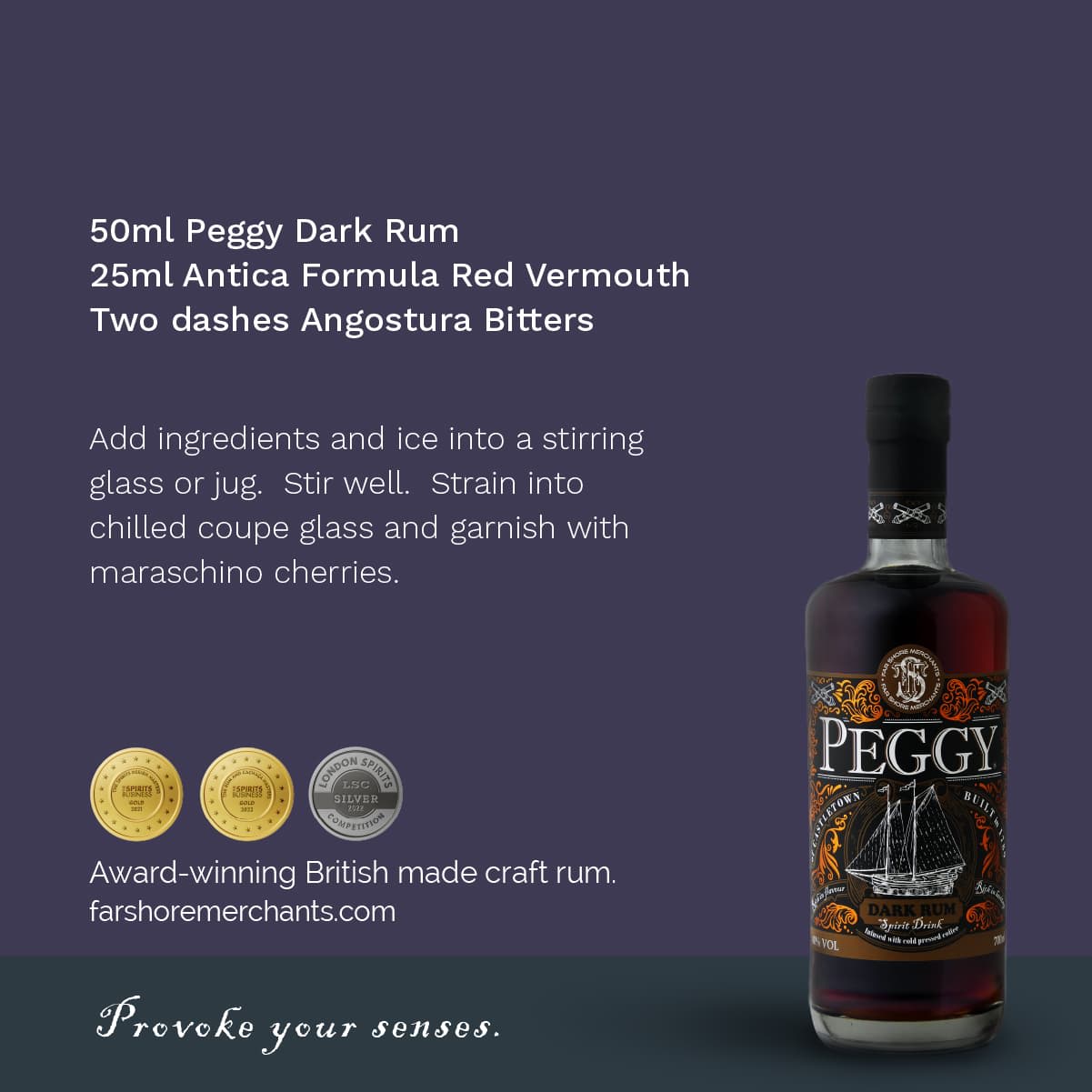 Fanhattan cocktail recipe