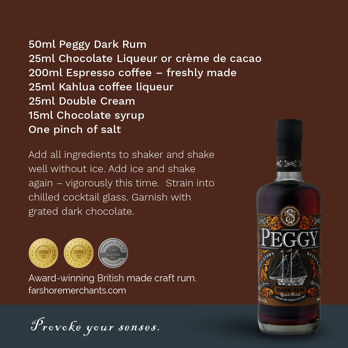 Choco-choco tini cocktail recipe