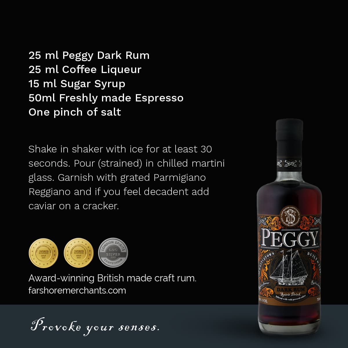 Espresso Martini cocktail recipe