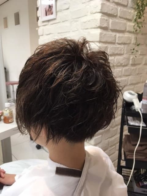 毛先シャギータッチのショートカット ヘアカタログ Ash 吉祥寺店 長町 真樹 ヘアサロン 美容院 Ash オフィシャルサイト