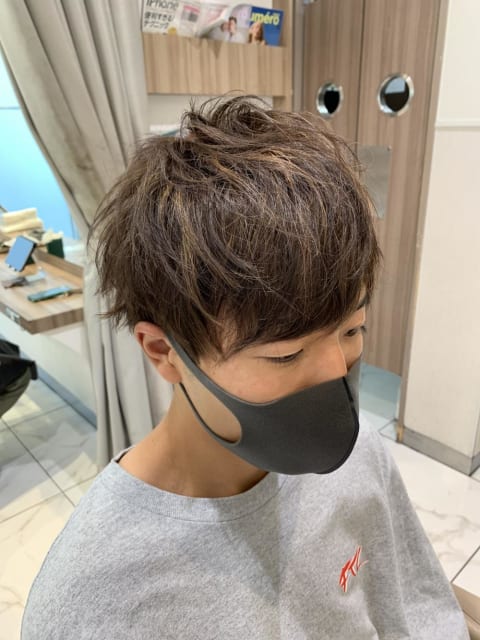 ブリーチ無し ミルクティーベージュ ヘアカタログ Ash 三鷹店 田中 秀斗 ヘアサロン 美容院 Ash オフィシャルサイト