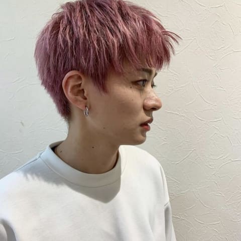 メンズマッシュ ブルーバイオレット ヘアカタログ Ash 川口店 佐々木 竜司 ヘアサロン 美容院 Ash オフィシャルサイト