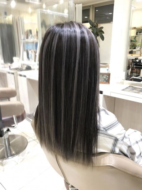 外国人風コントラストハイライト ヘアカタログ Ash 大宮店 坪居 優介 ヘアサロン 美容院 Ash オフィシャルサイト