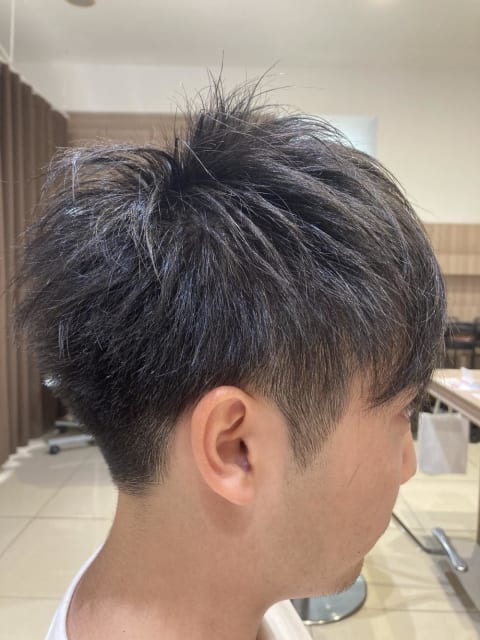 編み込みショートヘアアレンジ ヘアカタログ Ash 新子安店 加曽利 那由他 ヘアサロン 美容院 Ash オフィシャルサイト
