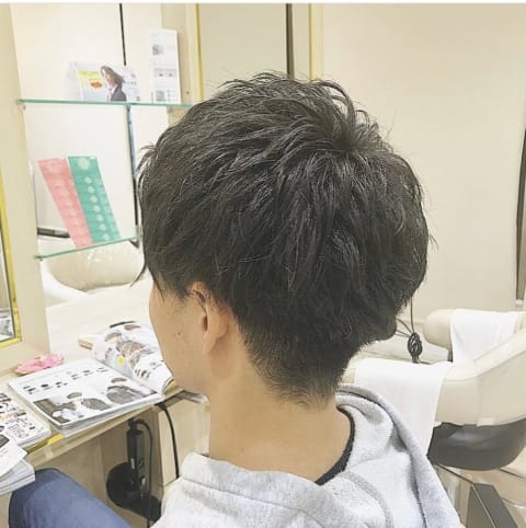 刈り上げマッシュ ヘアカタログ Ash 仙川店 栫 健太 ヘアサロン