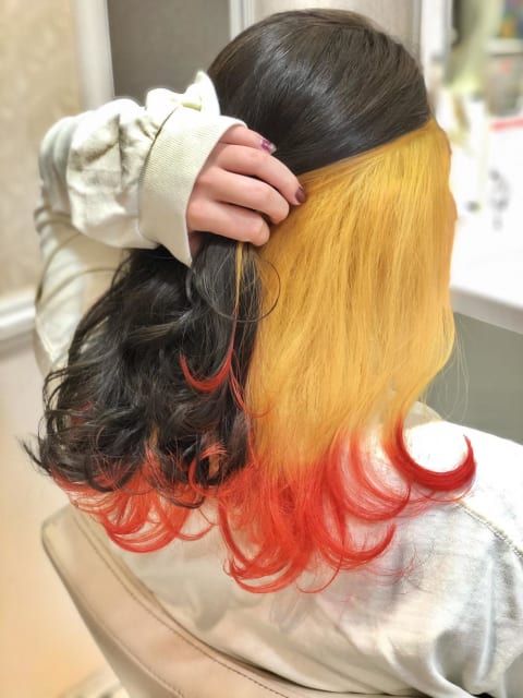 鬼滅カラーのヘアカタログ一覧 ヘアサロン 美容院 Ash オフィシャルサイト 鬼滅カラーのヘアカタログ一覧 ヘアサロン 美容院 Ash オフィシャルサイト