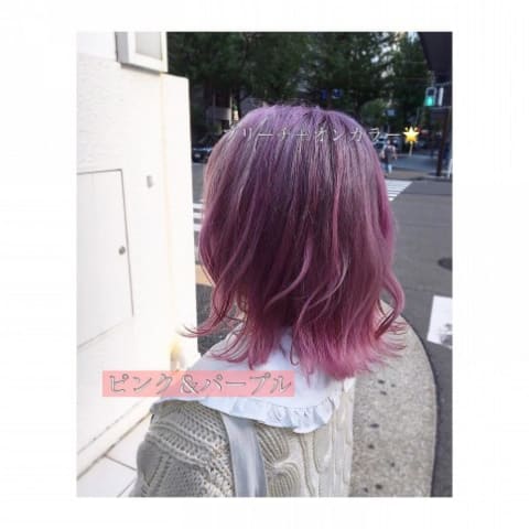 パープルカラーのヘアカタログ一覧 ヘアサロン 美容院 Ash オフィシャルサイト