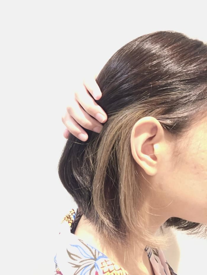 他の人と差をつける！！ 【インナーカラー】 人気の色やヘアアレンジもご紹介！｜コラム Ash 川口店 松崎 文香｜Ash オフィシャルサイト