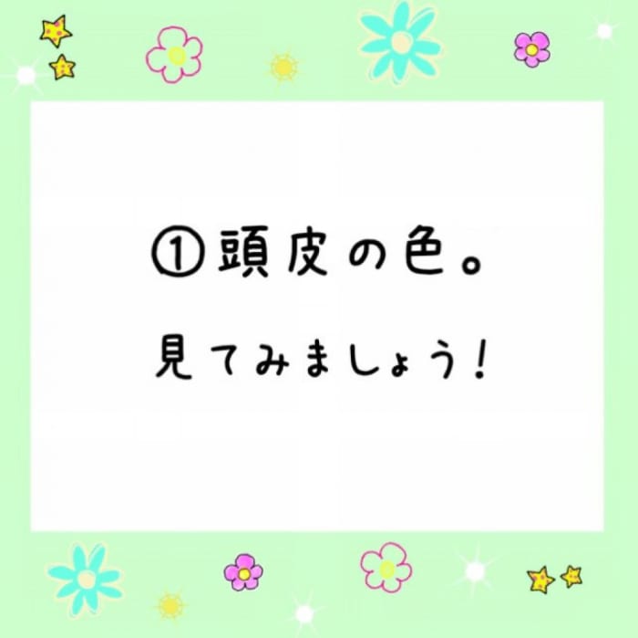 あなたの頭皮は何色 頭皮の色診断 コラム Ash 町田駅前通り店 杉山 みよ Ash オフィシャルサイト