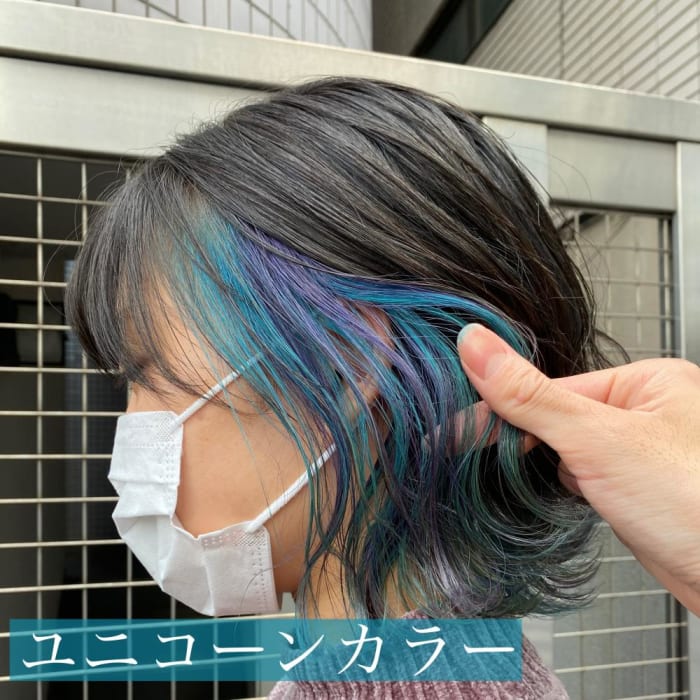 ボブとインナーカラーの魅力 コラム Ash 三鷹店 小堀 誠治 Ash オフィシャルサイト ボブとインナーカラーの魅力 コラム Ash 三鷹店 小堀 誠治 Ash オフィシャルサイト