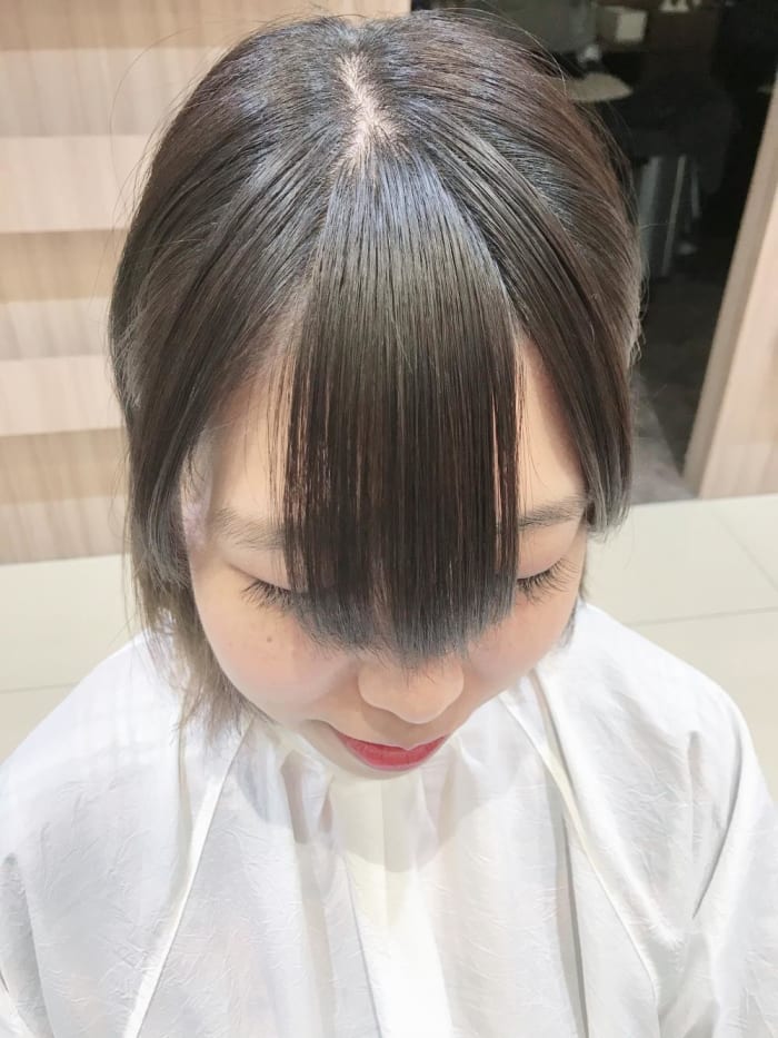 前髪の減らし方 コラム Ash 新子安店 浅岡 美妃 Ash オフィシャルサイト 前髪の減らし方 コラム Ash 新子安店 浅岡 美妃 Ash オフィシャルサイト