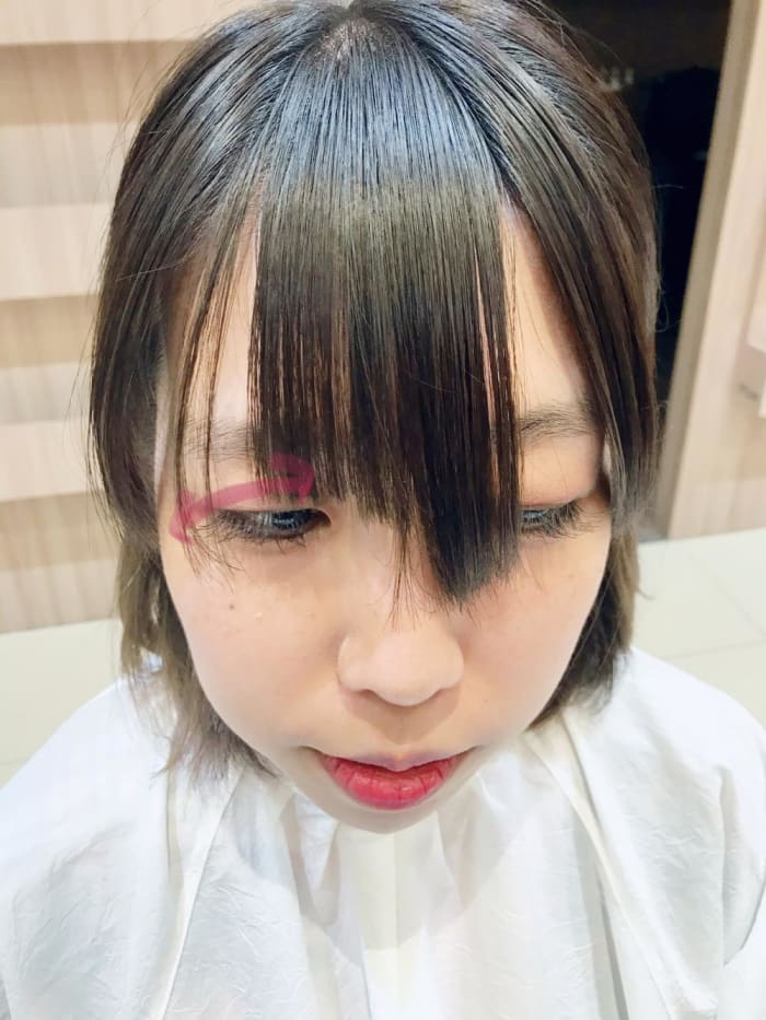 前髪の減らし方 コラム Ash 新子安店 浅岡 美妃 Ash オフィシャルサイト 前髪の減らし方 コラム Ash 新子安店 浅岡 美妃 Ash オフィシャルサイト