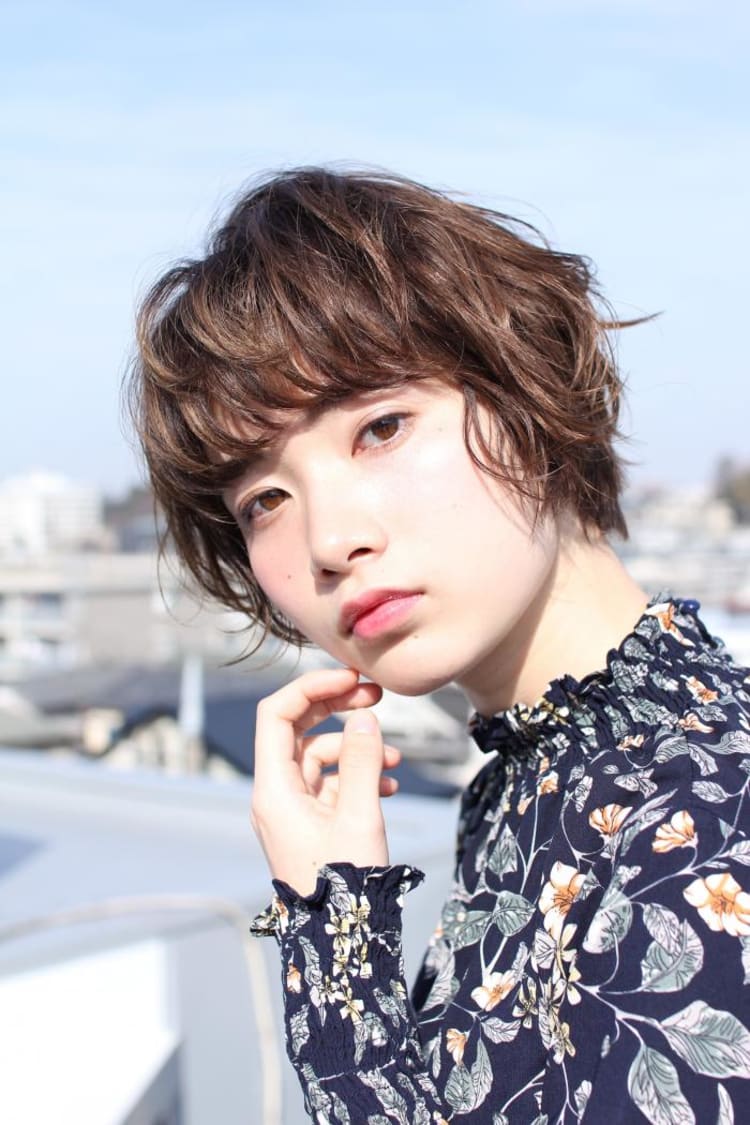 ふんわりマッシュショート ヘアカタログ Ash 二子玉川店 亀山 直紀 ヘアサロン 美容院 Ash オフィシャルサイト