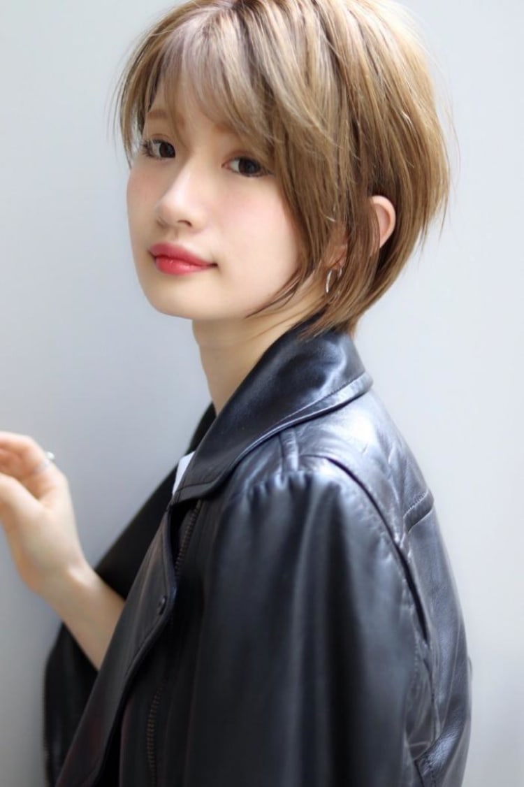 大人かわいい ショートボブ サイド ヘアカタログ ヘアサロン 美容院 Ash オフィシャルサイト