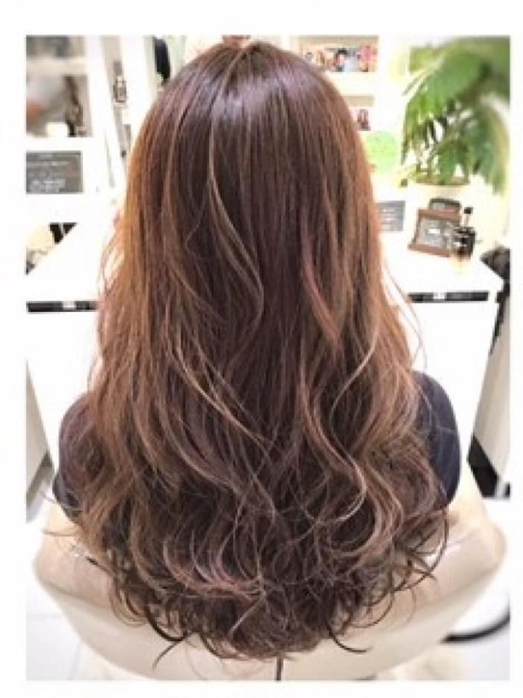 イルミナカラーグレーピンクパープル ハイライトグラデーションカラー ヘアカタログ Ash 大宮店 山崎 俊輔 ヘアサロン 美容院 Ash オフィシャルサイト