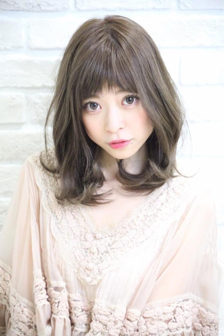 ゆるふわセミロング ヘアカタログ Ash 成瀬店 後藤田 雅人 ヘアサロン 美容院 Ash オフィシャルサイト