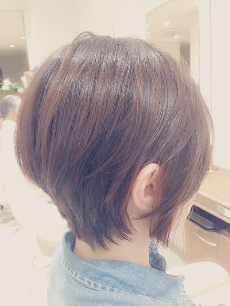 王道のグラデーションボブ ヘアカタログ Ash 大泉学園店 真木 敬義 ヘアサロン 美容院 Ash オフィシャルサイト