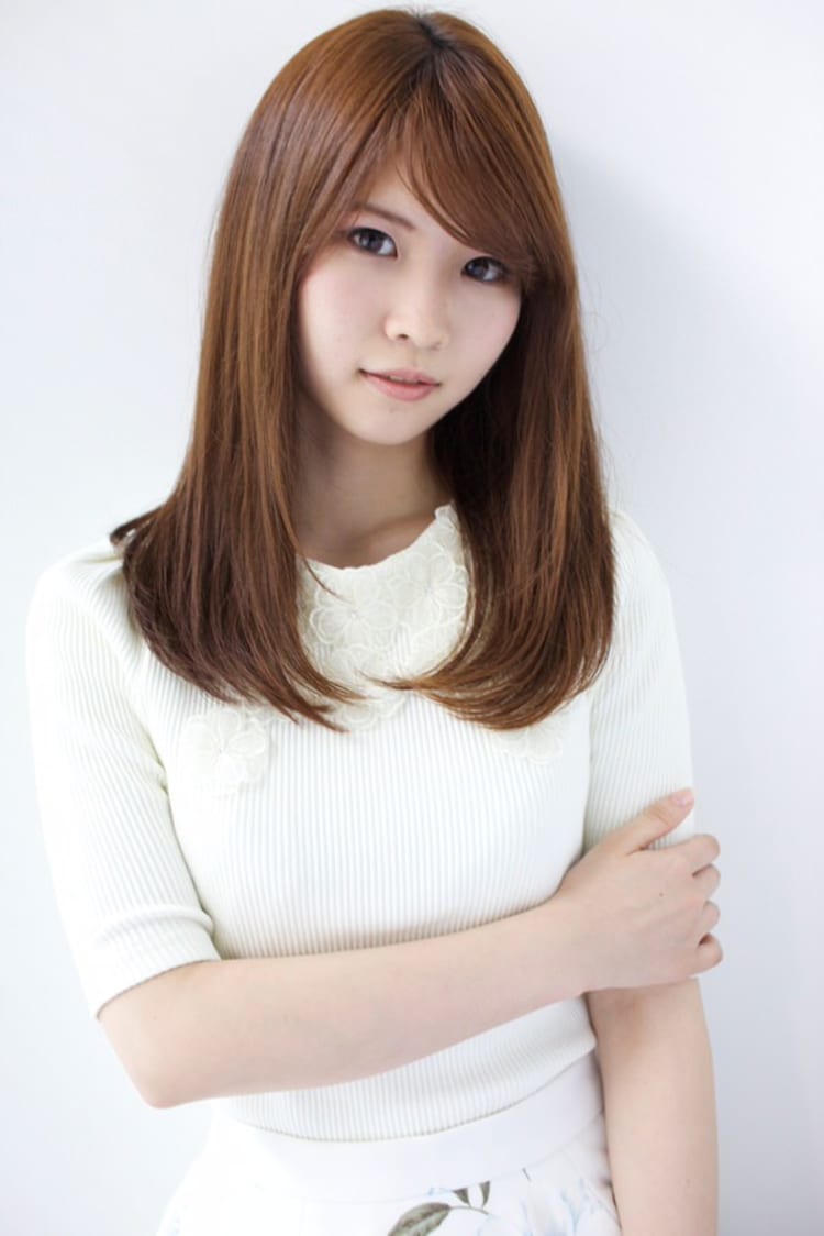 大人カワイイ ナチュラルストレート ヘアカタログ Ash 藤が丘店 藤村 雄介 ヘアサロン 美容院 Ash オフィシャルサイト