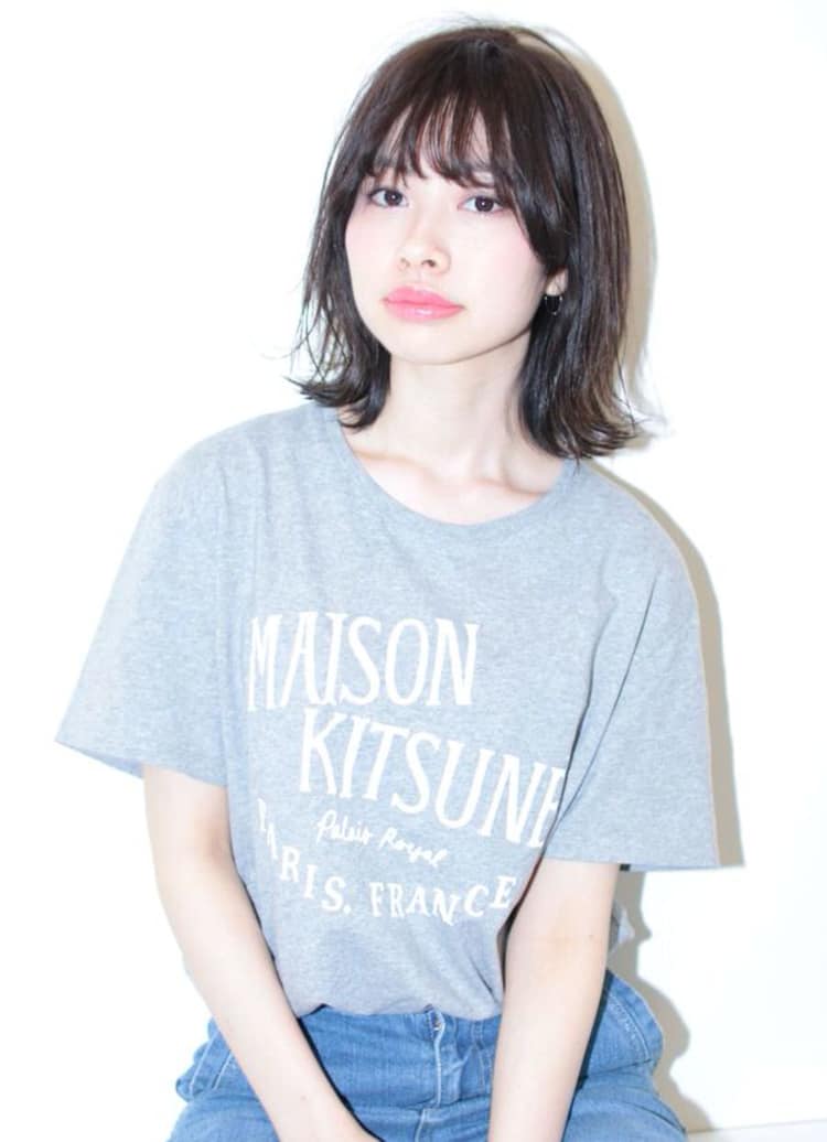 ブラントカット 外ハネボブ ヘアカタログ Ash 自由が丘店 坂本 哲也 ヘアサロン 美容院 Ash オフィシャルサイト