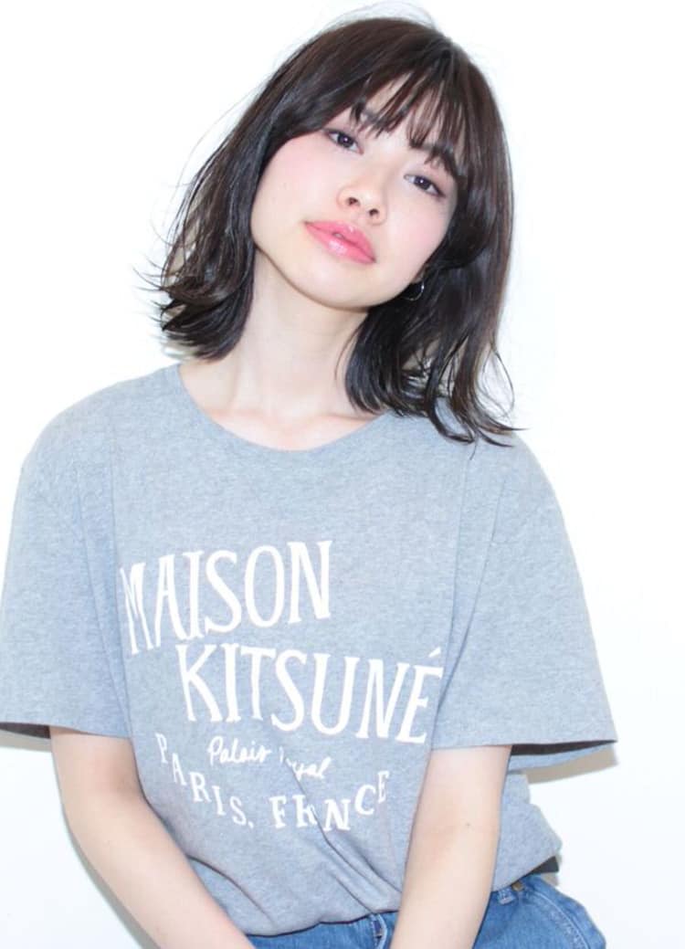 ブラントカット×外ハネボブ｜ヘアカタログ Ash 自由が丘店 坂本 哲也｜ヘアサロン・美容院｜Ash オフィシャルサイト