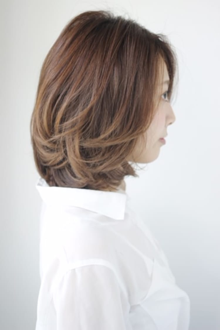 大人レイヤーボブ ヘアカタログ ヘアサロン 美容院 Ash オフィシャルサイト