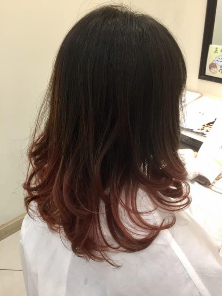 セミディボブ ヘアカタログ Ash 青葉台店 来馬 さくら ヘアサロン 美容院 Ash オフィシャルサイト