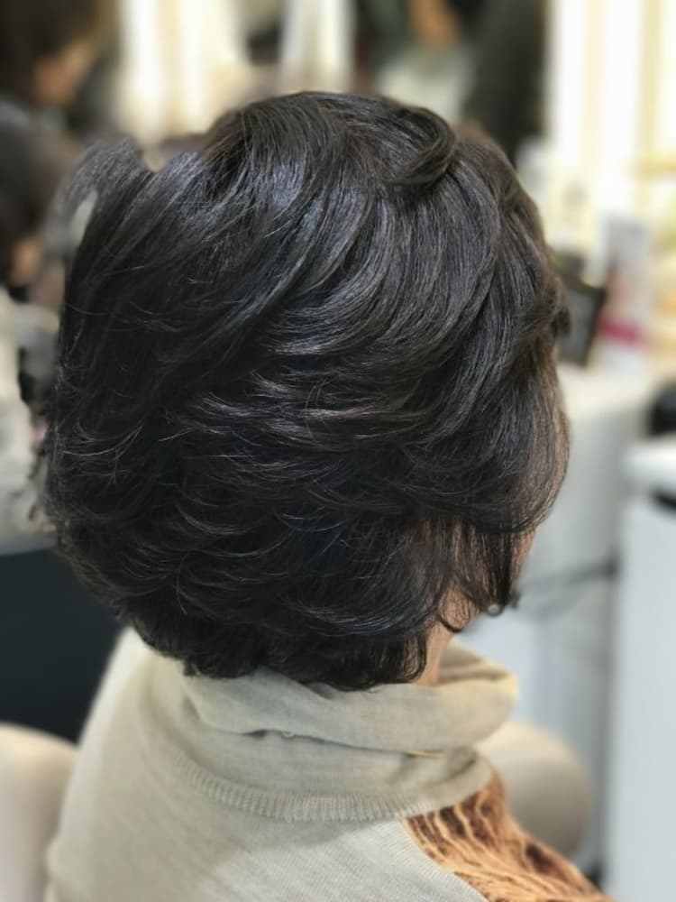 ミセス セシルショート ヘアカタログ Ash 戸田公園店 花木 洋斗