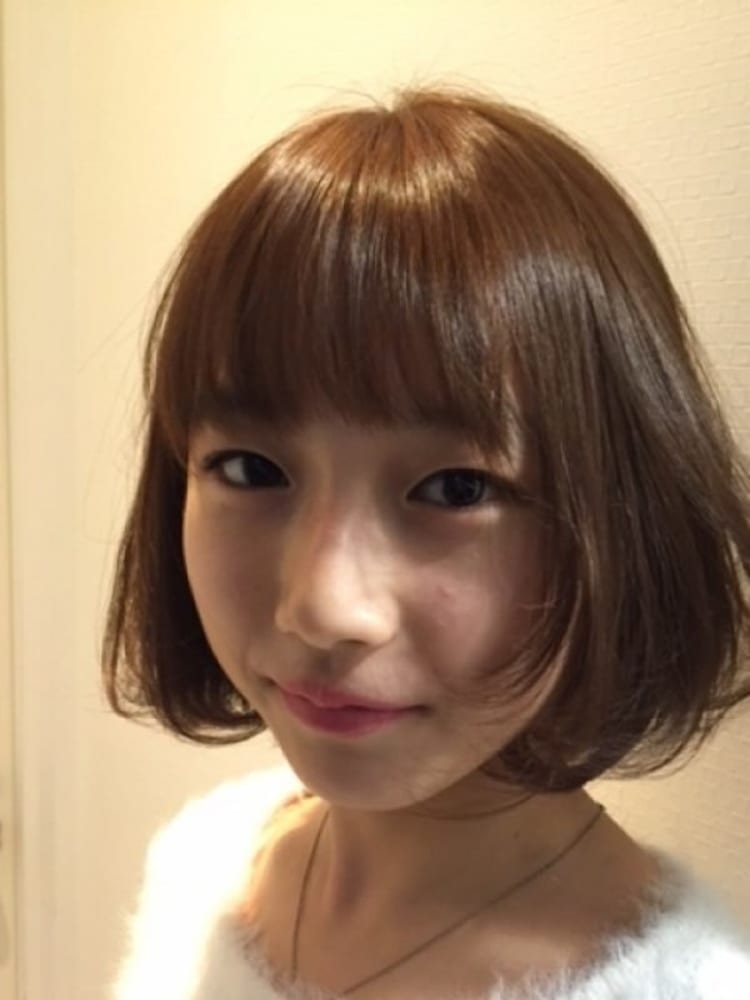 イルミナカラー カールボブ ヘアカタログ Ash 宮前平店 菊池 梓 ヘアサロン 美容院 Ash オフィシャルサイト