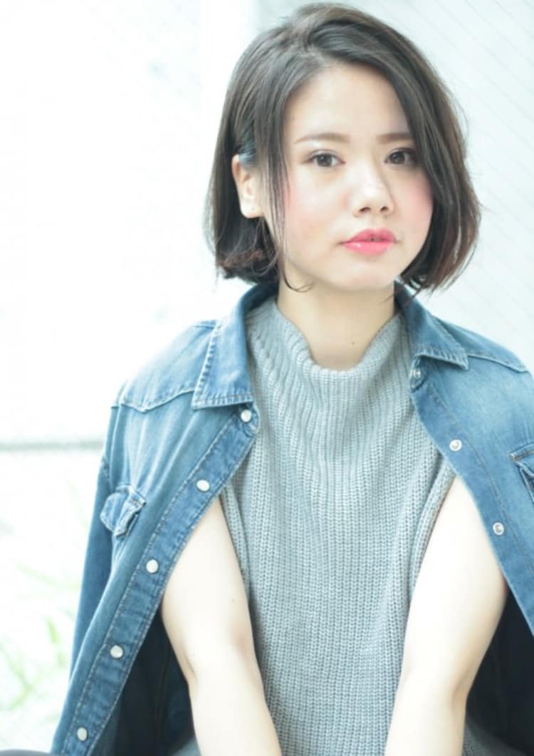 チークバング 大人ボブ ヘアカタログ Ash 自由が丘店 江渡 裕司 ヘアサロン 美容院 Ash オフィシャルサイト
